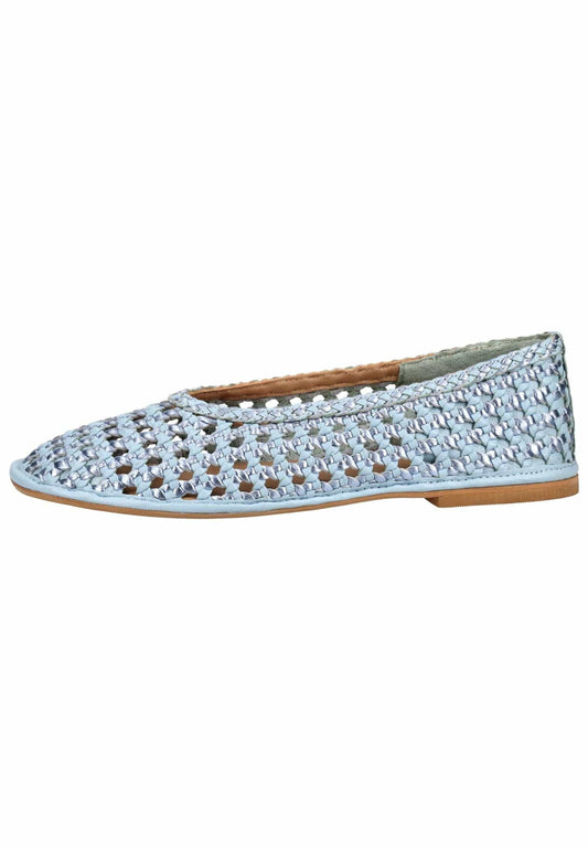 GIOSEPPO Ballerinas Leder Hellblau