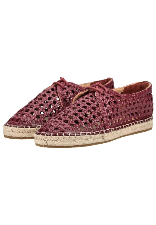 GIOSEPPO Halbschuhe Leder Rot/Beige