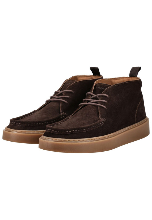 GIOSEPPO Halbschuhe Veloursleder Chocolate