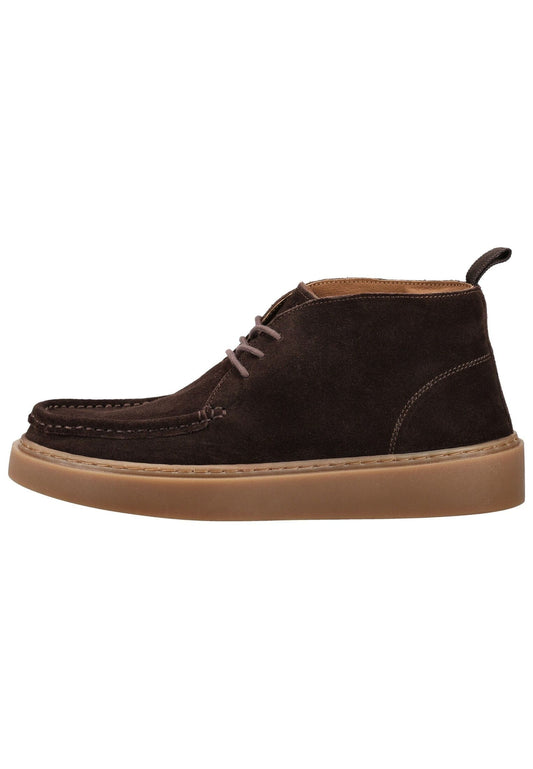 GIOSEPPO Halbschuhe Veloursleder Chocolate