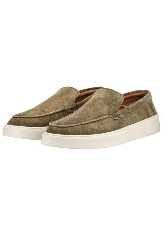 GIOSEPPO Slipper Veloursleder Khaki