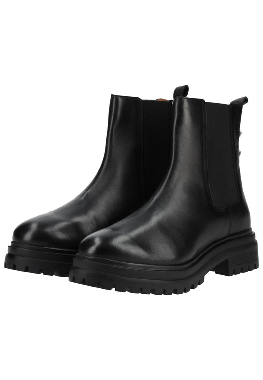 GIOSEPPO Stiefelette Leder/Textil Schwarz