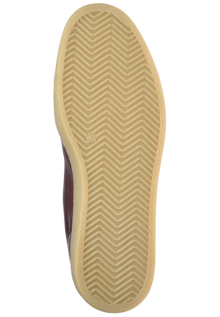 Gordon & Bros Sneaker Leder Burgundy