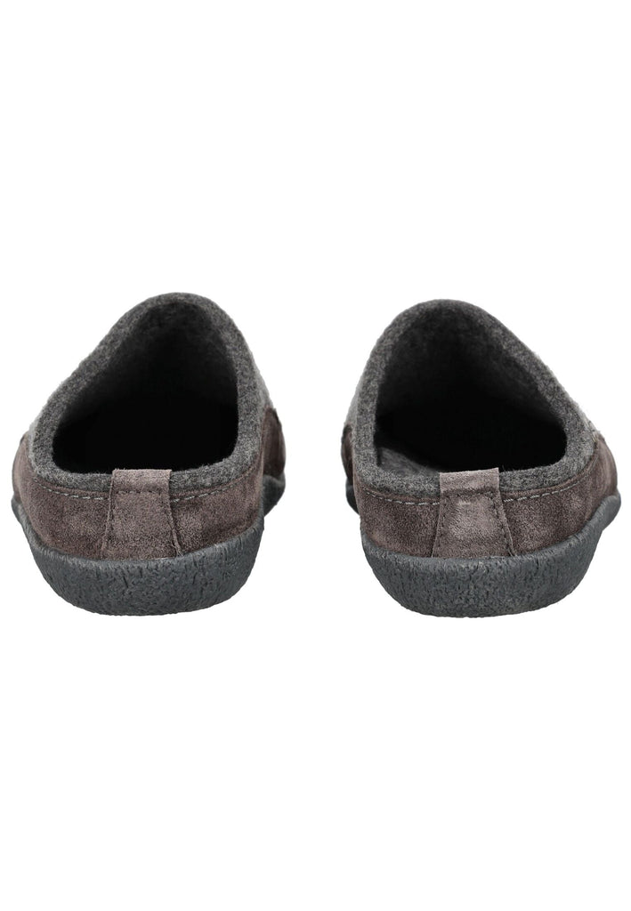 Haflinger Hausschuhe Filz Anthrazit