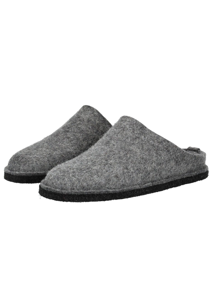 Haflinger Hausschuhe Filz Anthrazit
