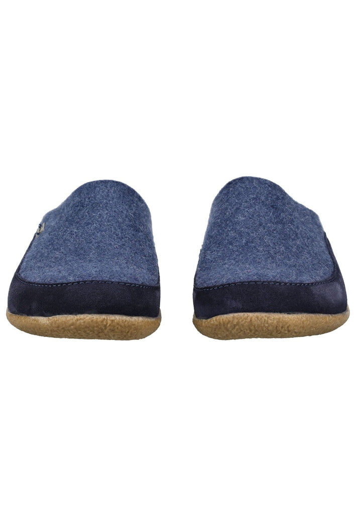 Haflinger Hausschuhe Filz Jeans