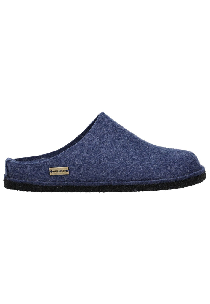 Haflinger Hausschuhe Filz Jeans