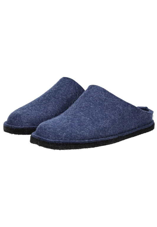 Haflinger Hausschuhe Filz Jeans