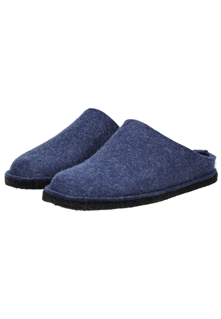 Haflinger Hausschuhe Filz Jeans