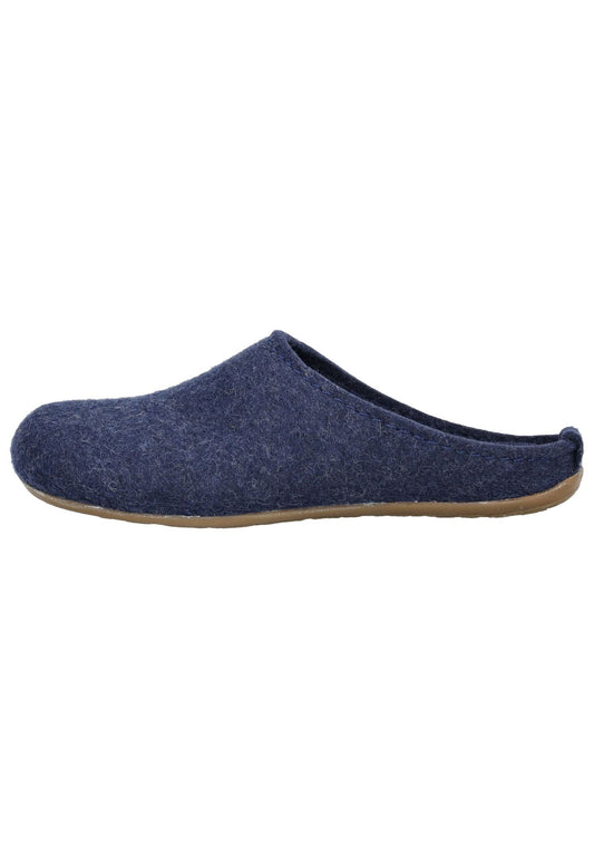Haflinger Hausschuhe Filz Jeans