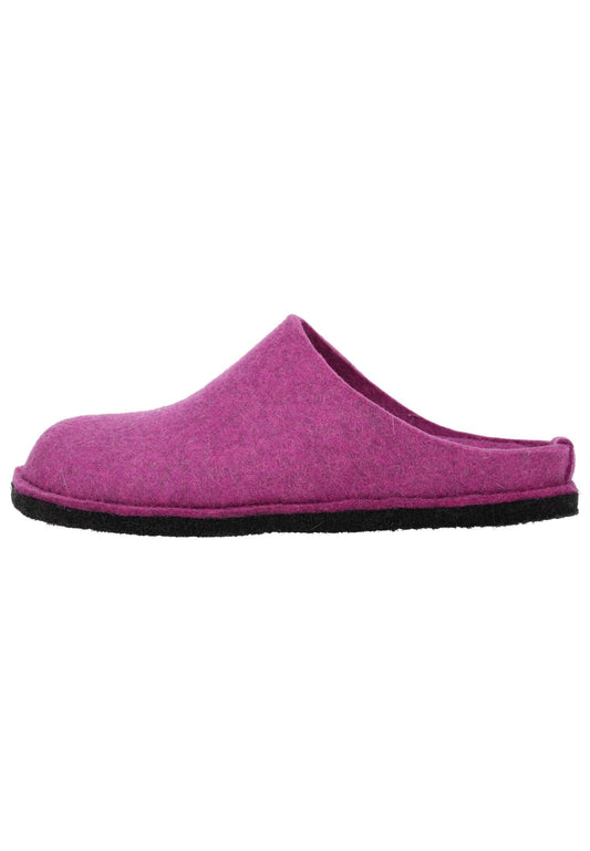Haflinger Hausschuhe Filz Lila