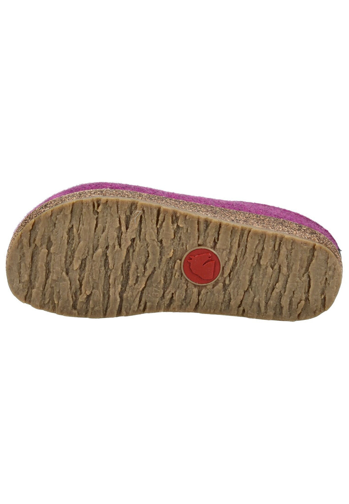 Haflinger Hausschuhe Filz Pink