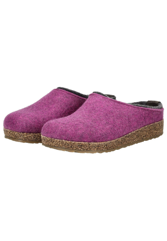 Haflinger Hausschuhe Filz Pink
