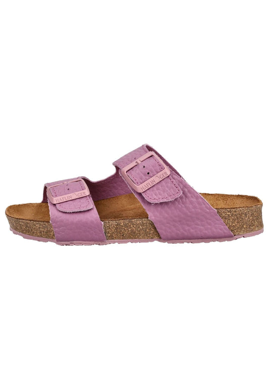 Haflinger Hausschuhe Leder Pink
