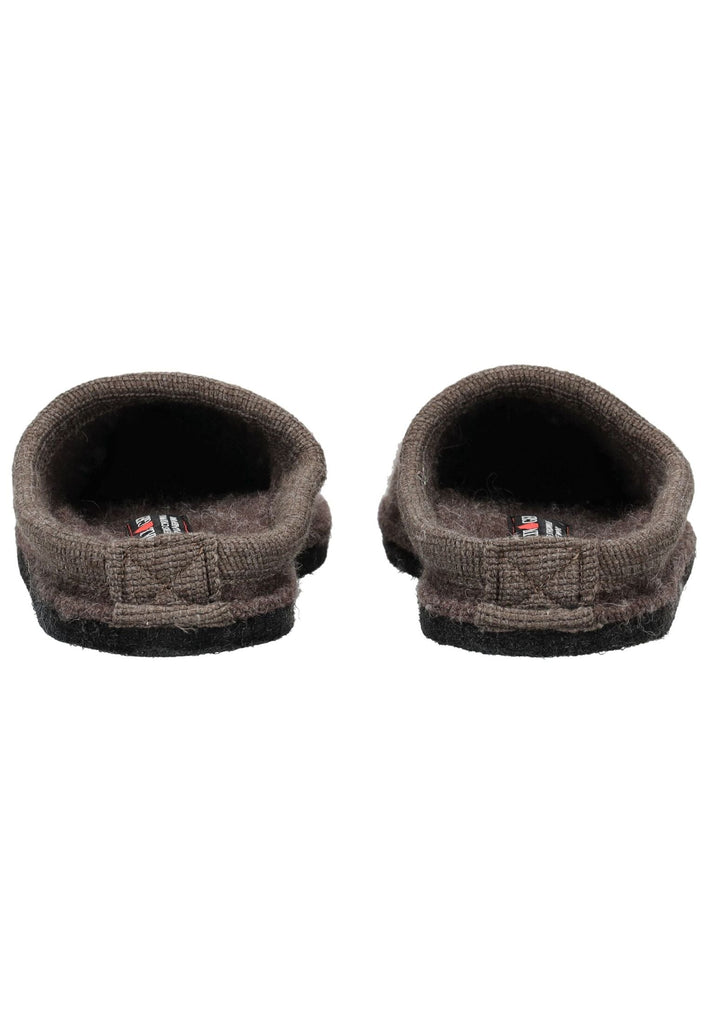 Haflinger Hausschuhe Wolle Braun
