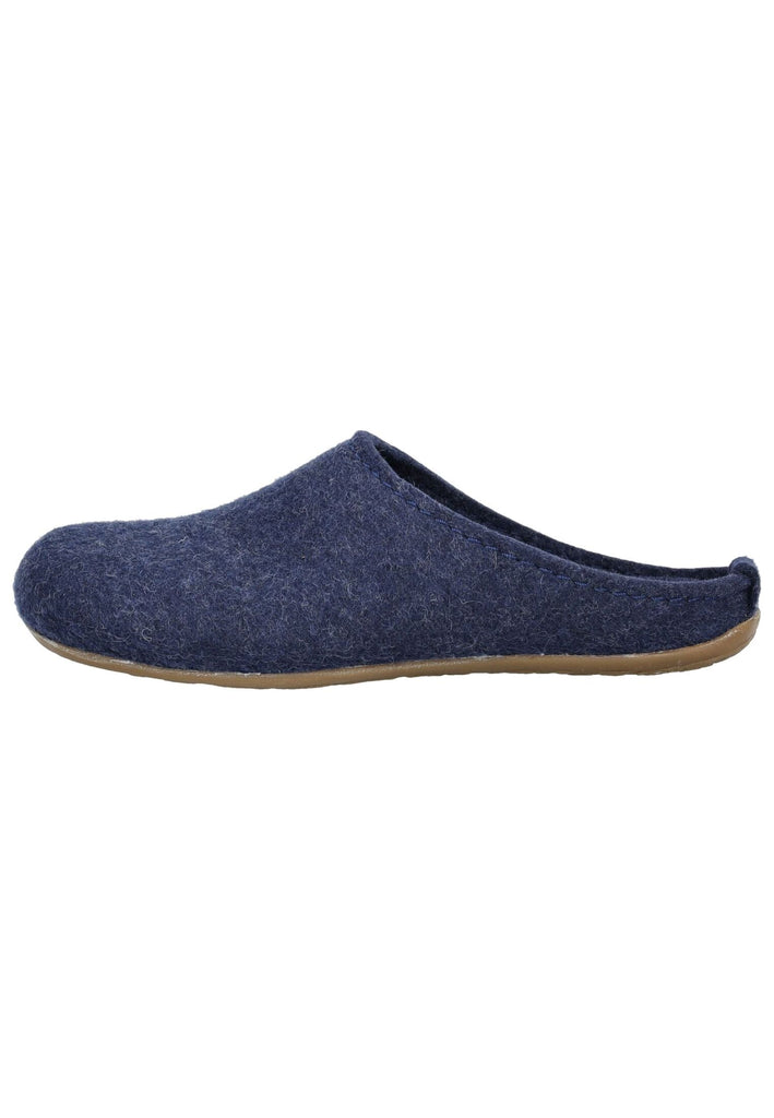 Pantoletten Haflinger Hausschuhe Filz Jeans