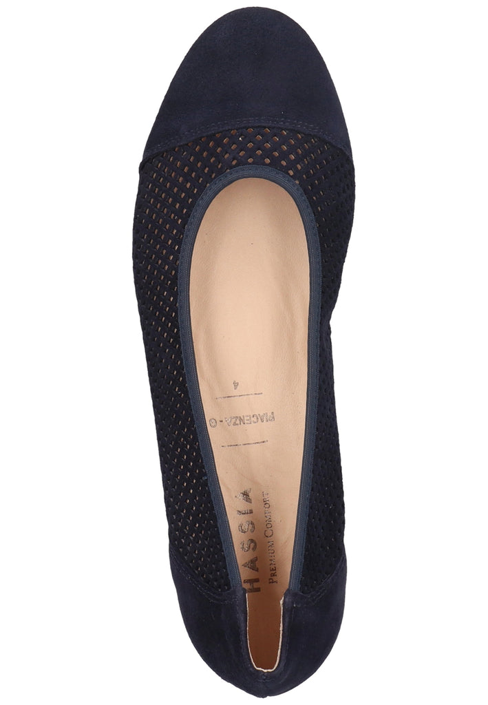 HASSIA Ballerinas Leder Blau