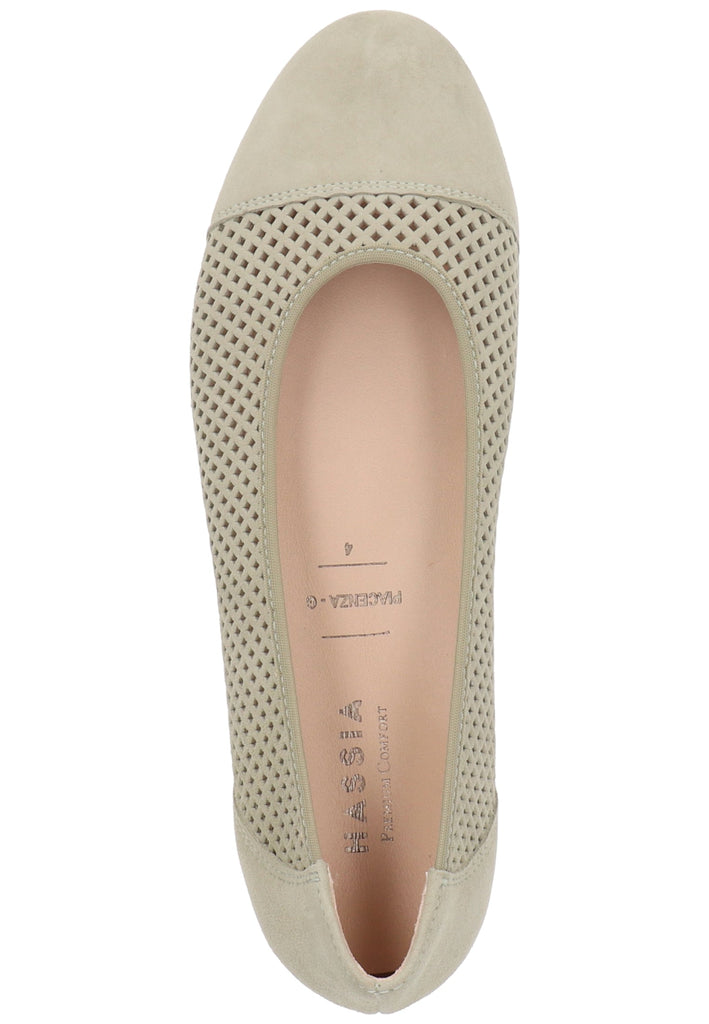 HASSIA Ballerinas Leder Grün