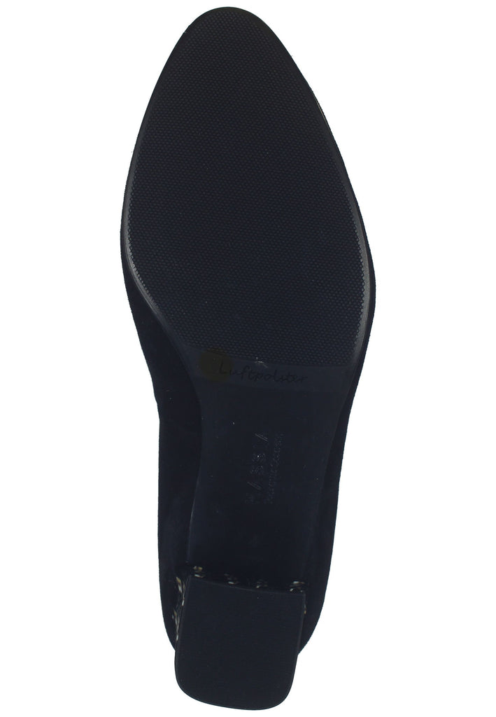 HASSIA Pumps Leder Schwarz/Braun