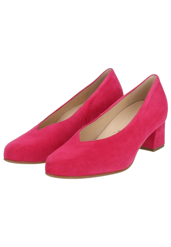 HASSIA Pumps Veloursleder Pink