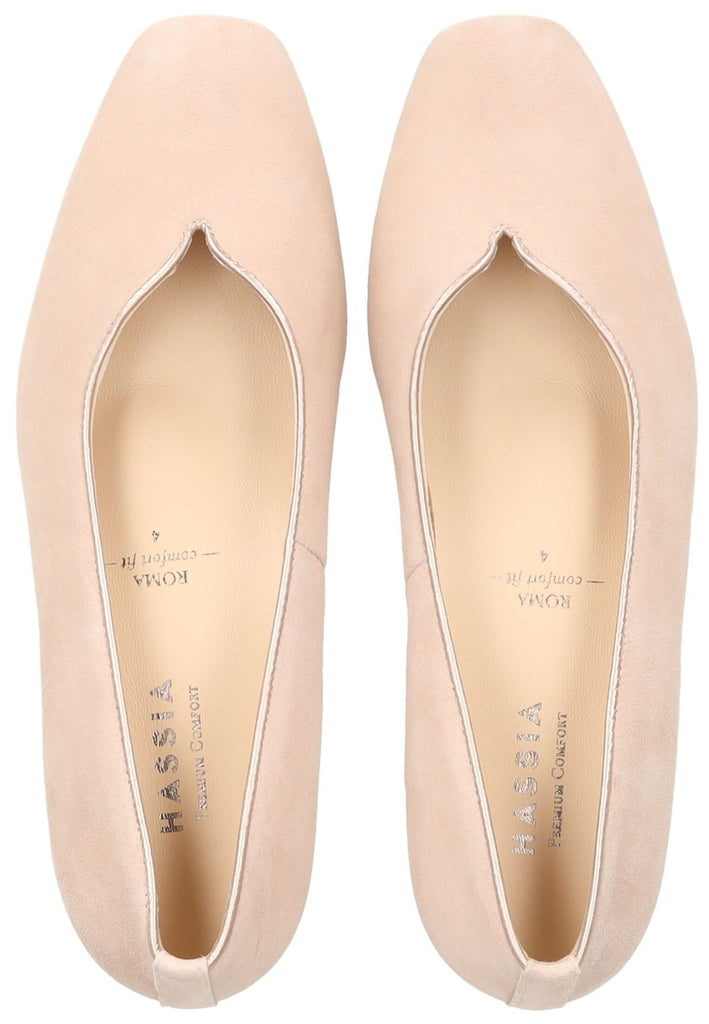 HASSIA Pumps Veloursleder Rosa