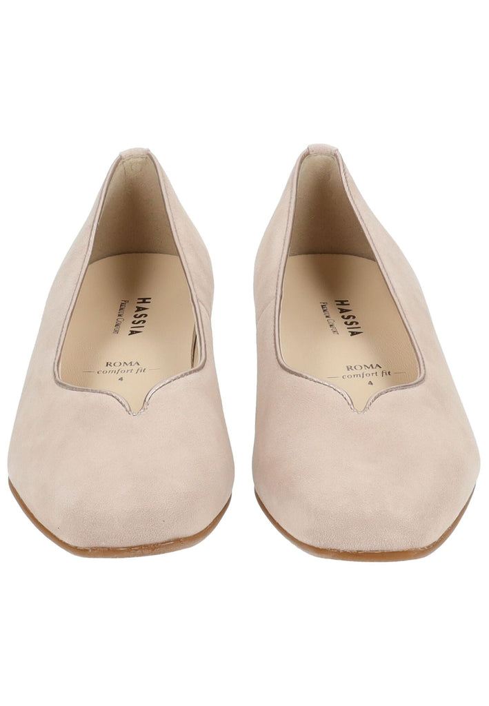 HASSIA Pumps Veloursleder Rosa