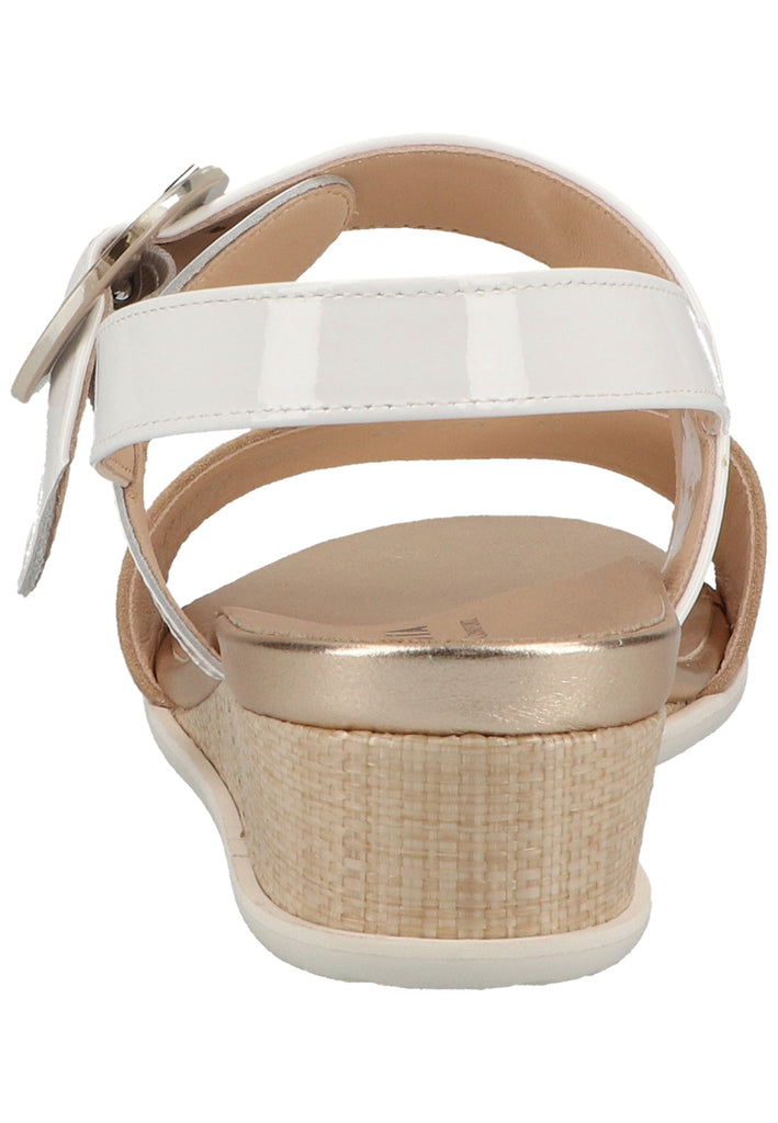 HASSIA Sandalen Leder Weiß