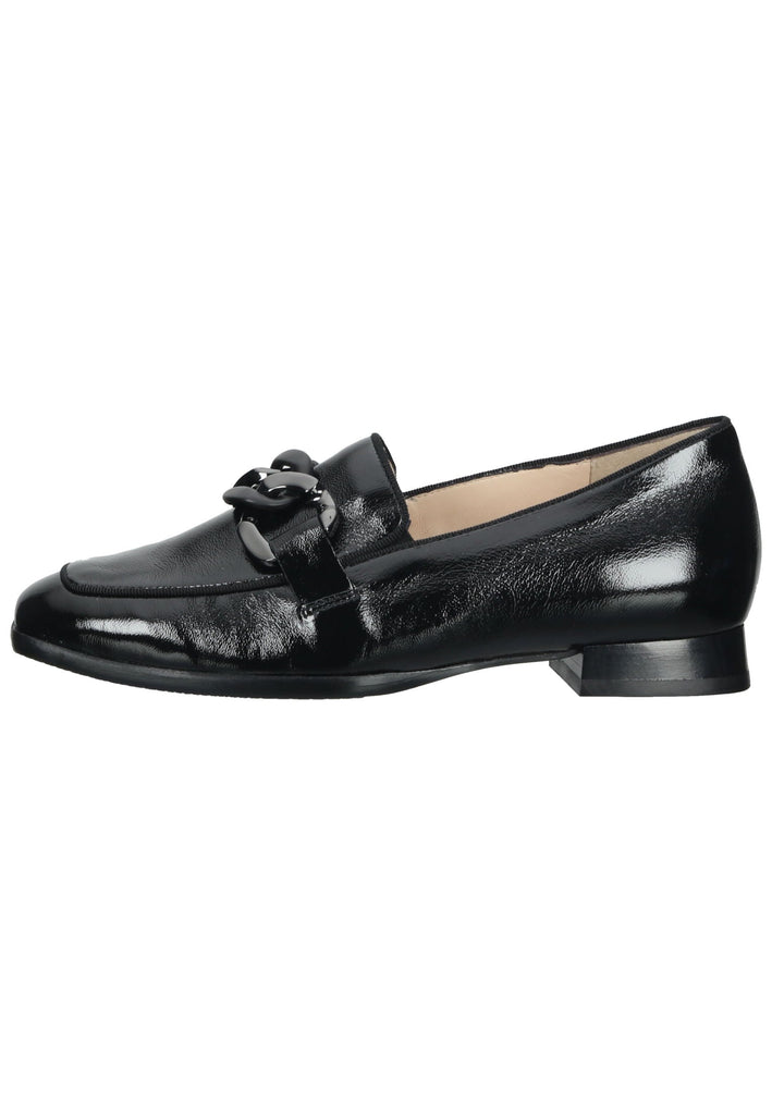 Slipper HASSIA Slipper Leder Schwarz