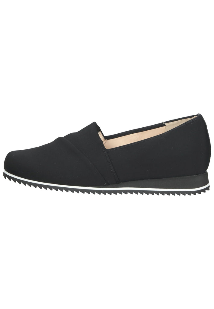 Slipper HASSIA Slipper Lederimitat Schwarz