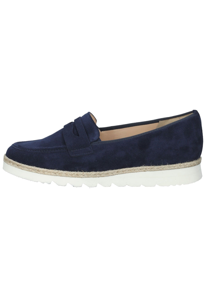 Slipper HASSIA Slipper Veloursleder Navy