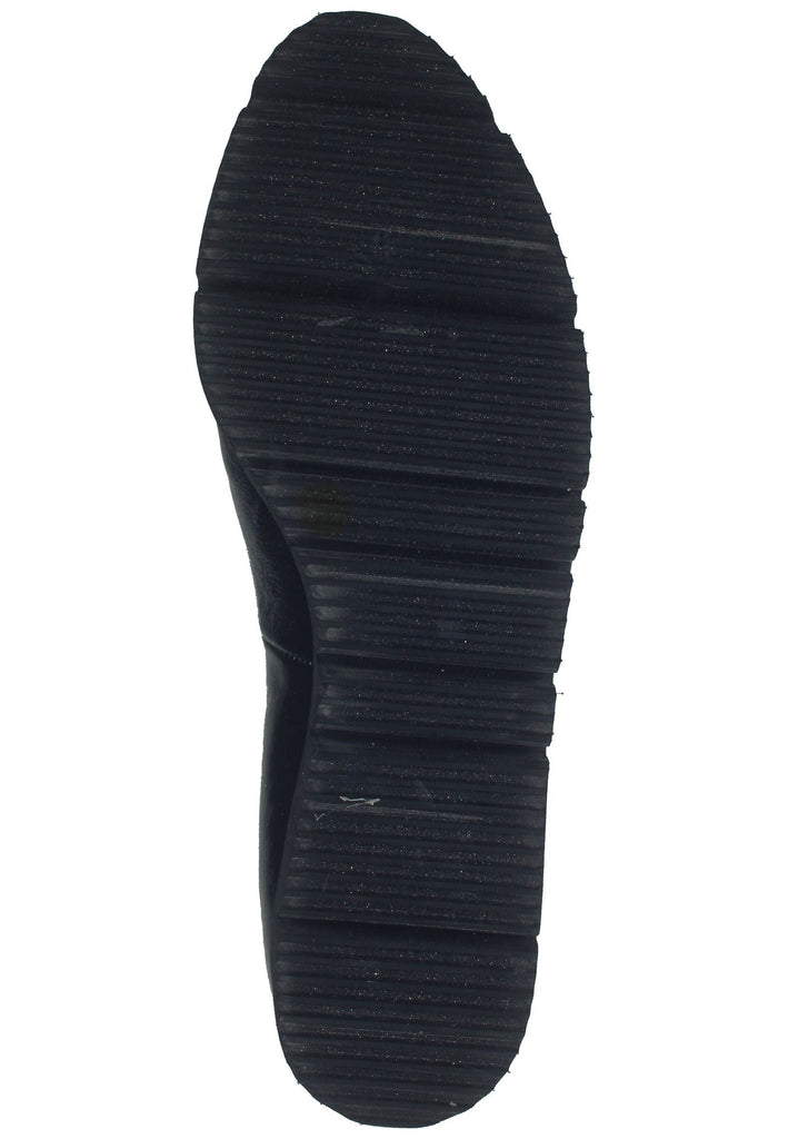 HASSIA Slipper Leder Schwarz