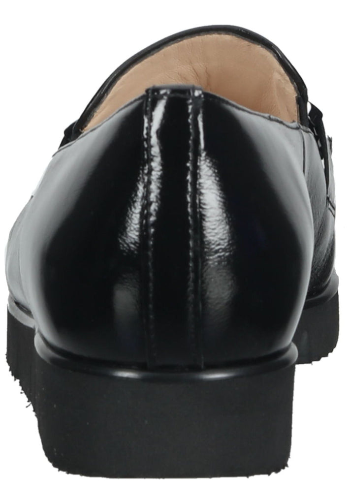 HASSIA Slipper Leder Schwarz