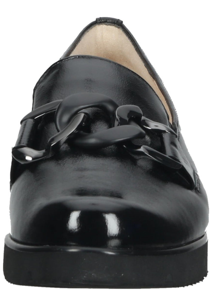 HASSIA Slipper Leder Schwarz