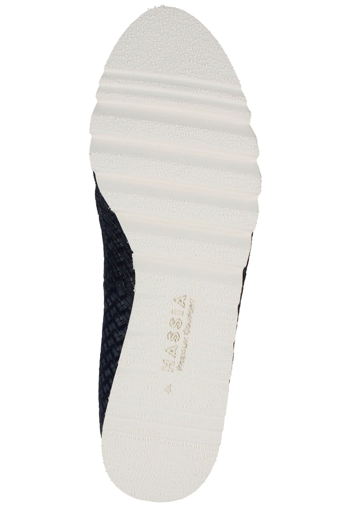 HASSIA Slipper Leder Schwarz