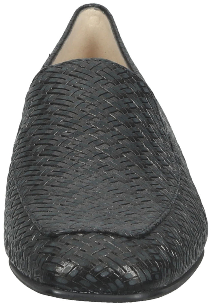 HASSIA Slipper Leder Schwarz