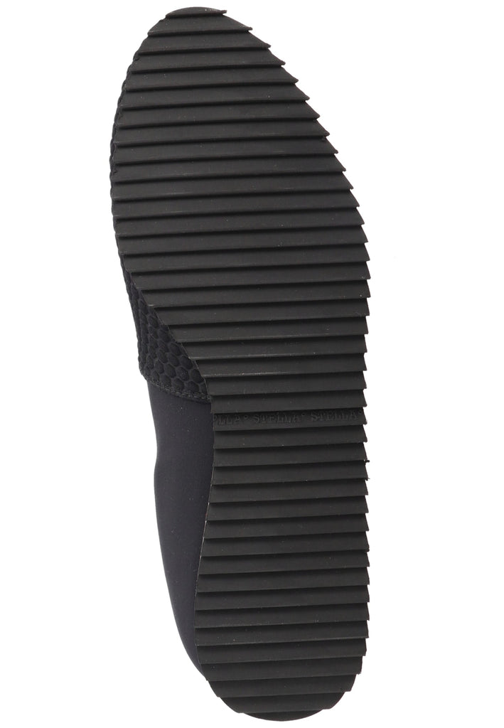 HASSIA Slipper Lederimitat Schwarz