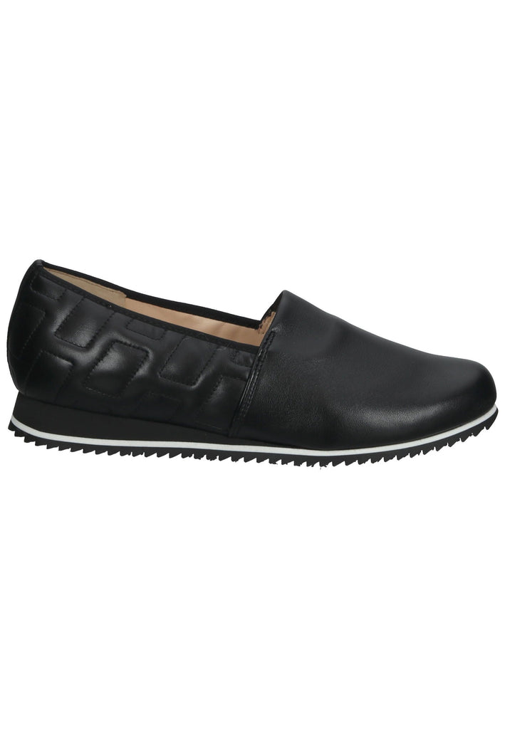 HASSIA Slipper Nappaleder Schwarz