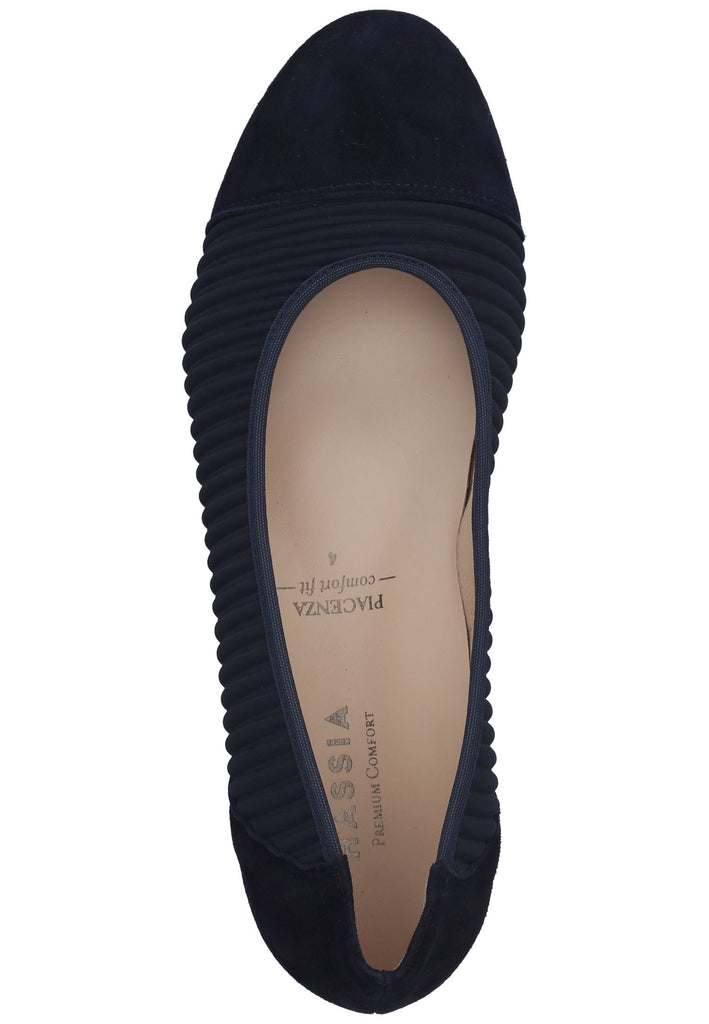 HASSIA Slipper Textil Blau