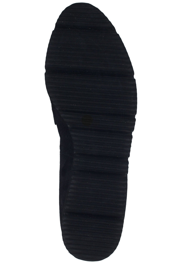 HASSIA Slipper Veloursleder Dunkelblau