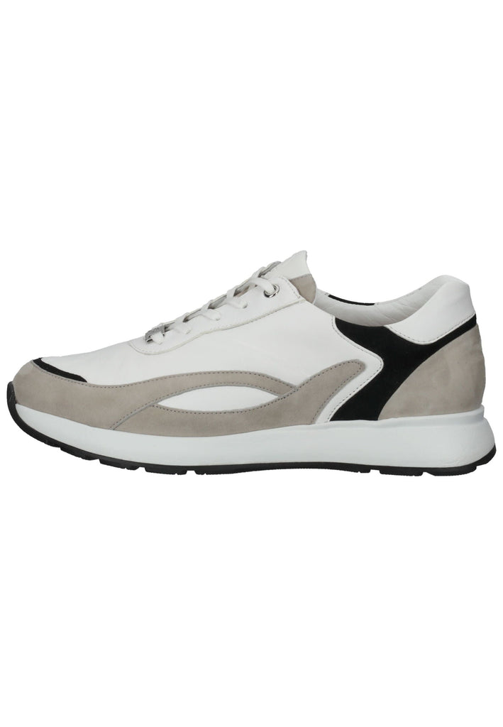 Sneaker HASSIA Sneaker Leder Weiß/Beige