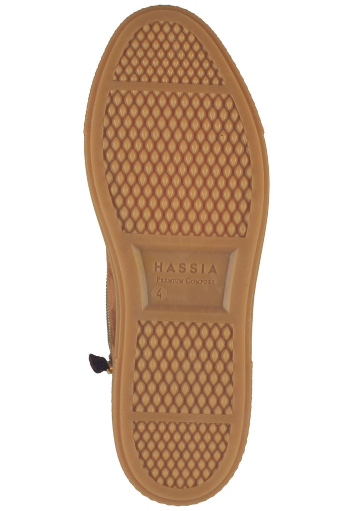 HASSIA Sneaker Leder Braun