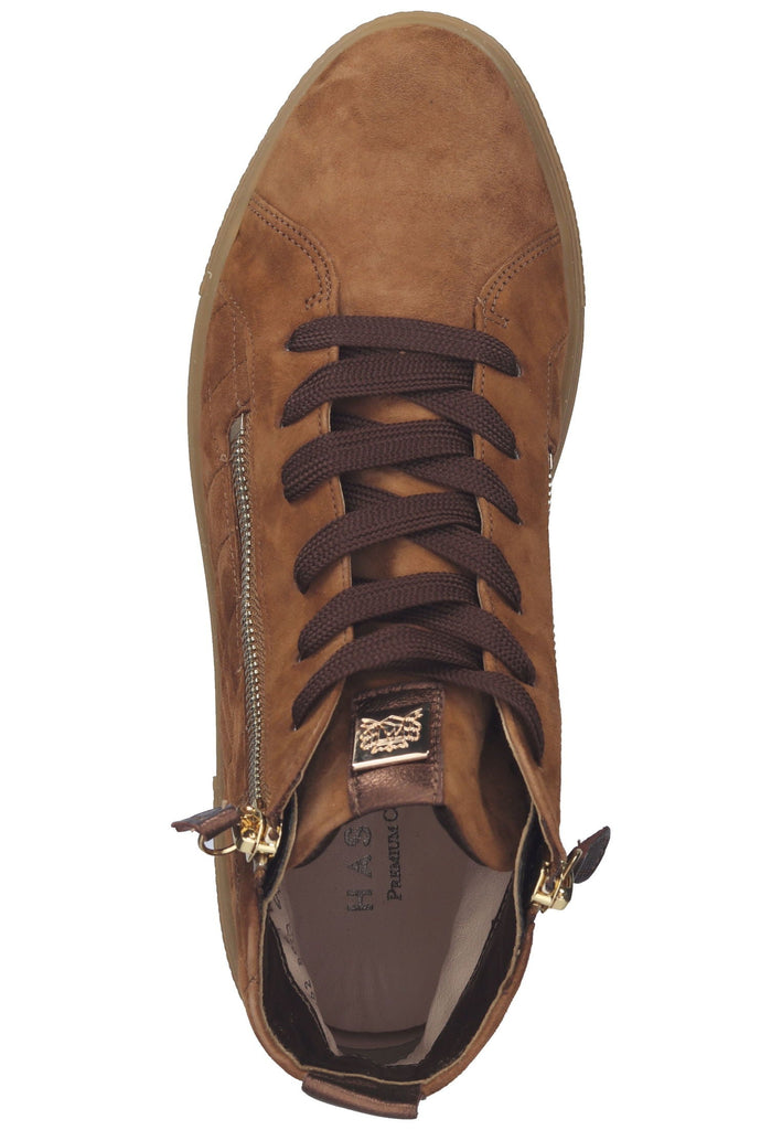 HASSIA Sneaker Leder Braun