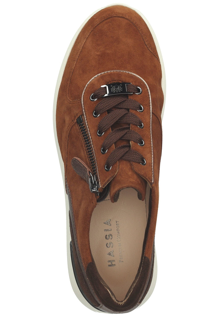 HASSIA Sneaker Leder Braun
