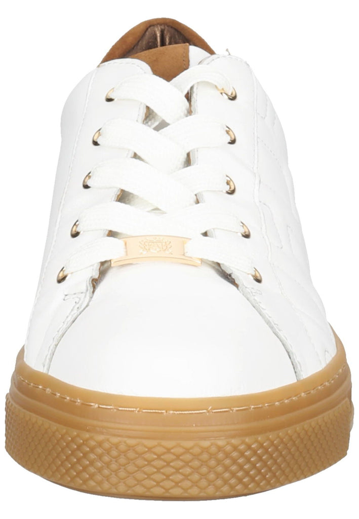 HASSIA Sneaker Leder Weiß/Braun
