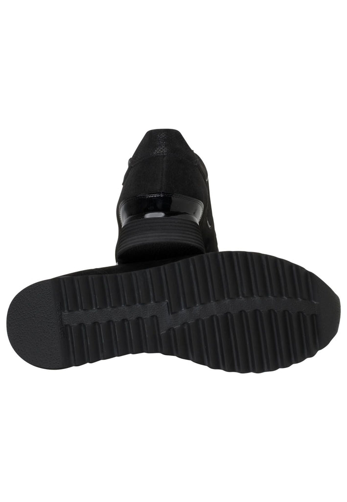 HASSIA Sneaker Samt Schwarz