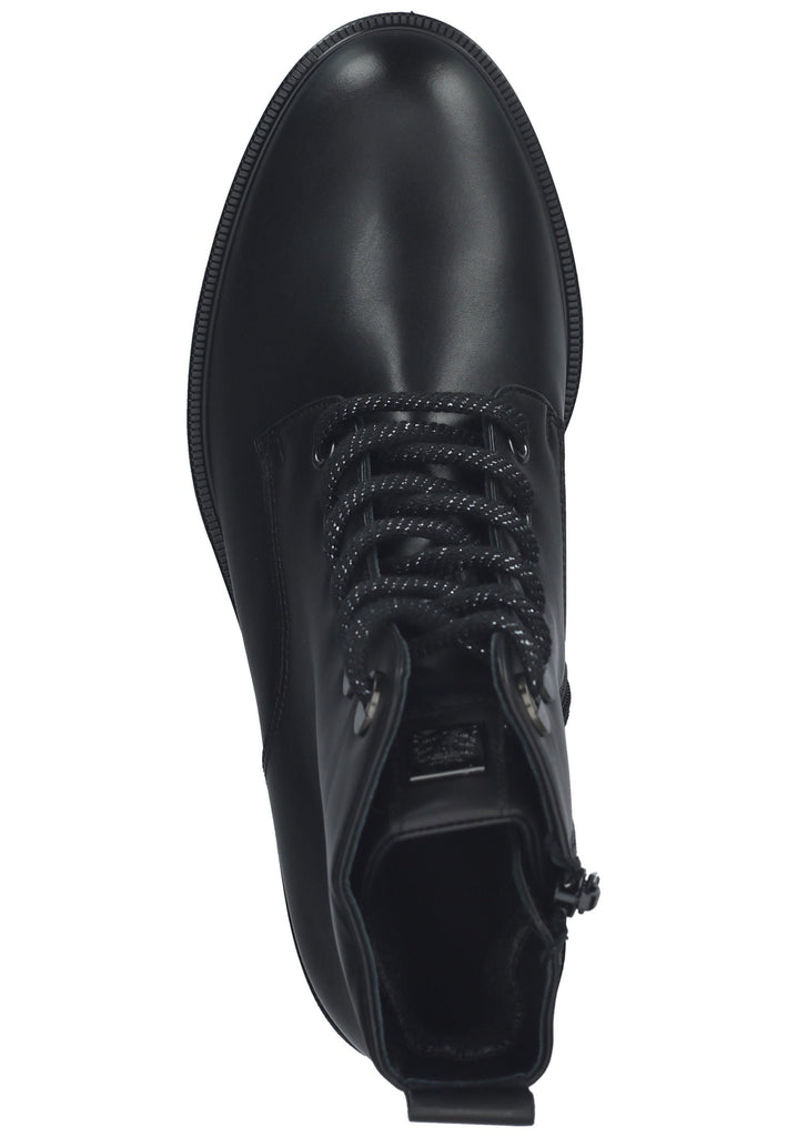 HASSIA Stiefelette Leder Schwarz Warmfutter