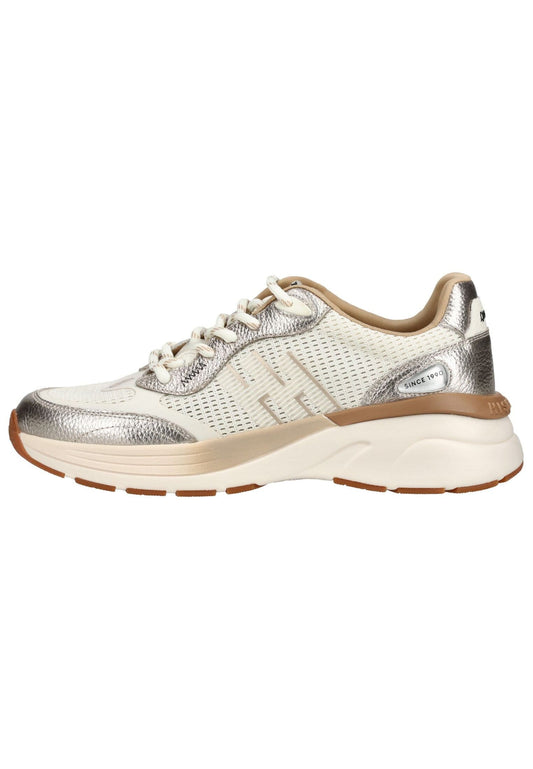 HISPANITAS Sneaker Leder/Textil Weiß kombi