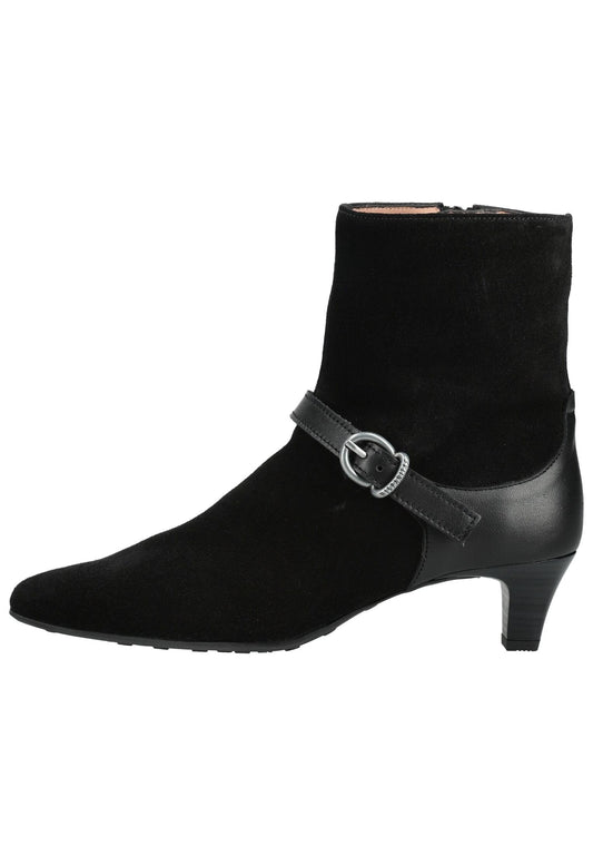 HISPANITAS Stiefelette Veloursleder Schwarz