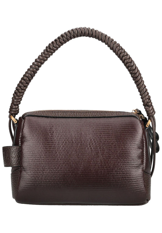 HISPANITAS Taschen Lederimitat/Textil Espresso