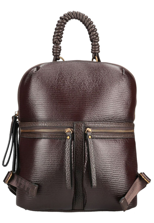 HISPANITAS Taschen Lederimitat/Textil Espresso